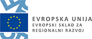 Logo Evropski sklad za regionalni razvoj